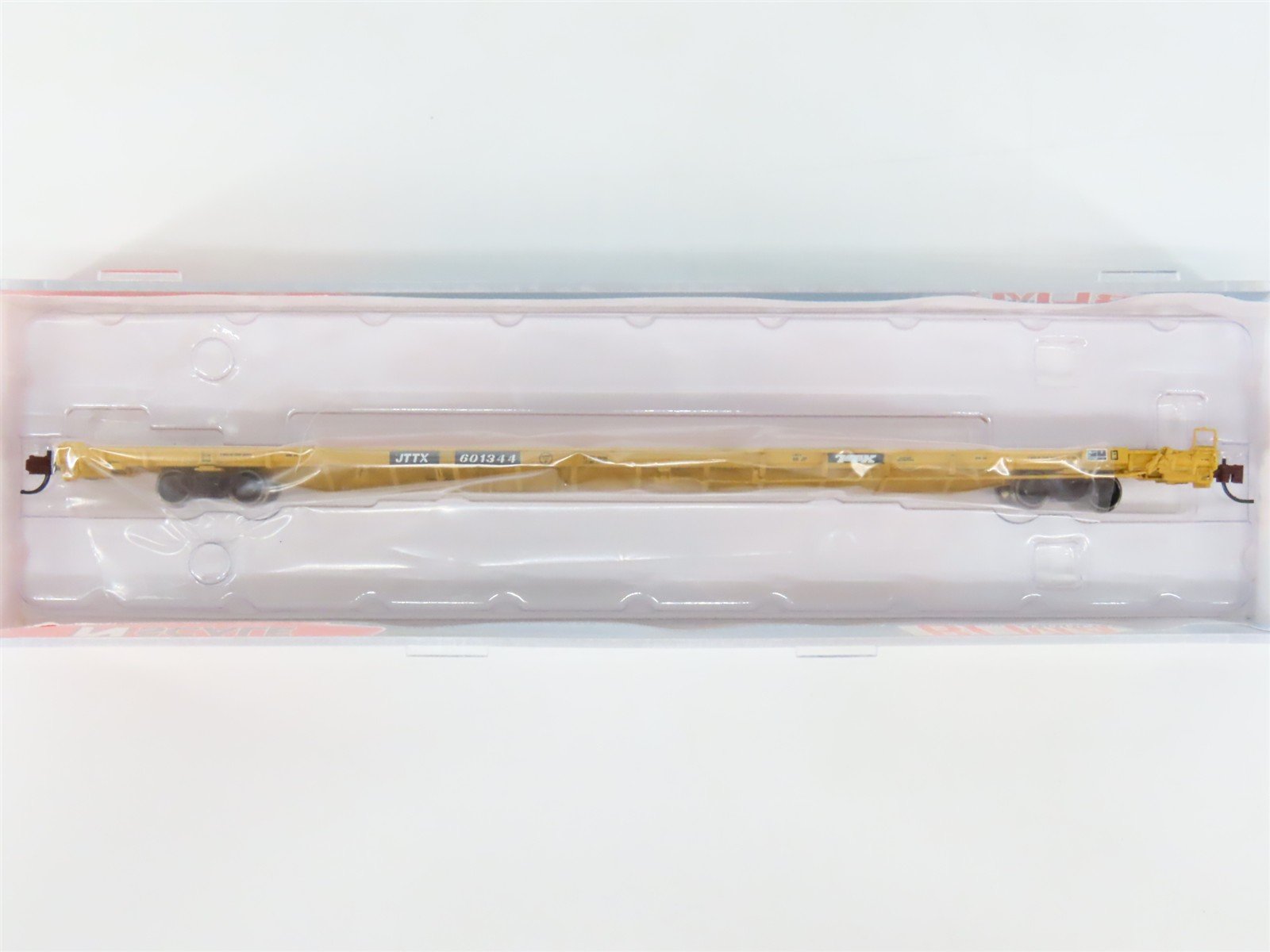 N Scale BLMA Models 13038 JTTX TTX ACF F89-J 89' Flat Car #601344