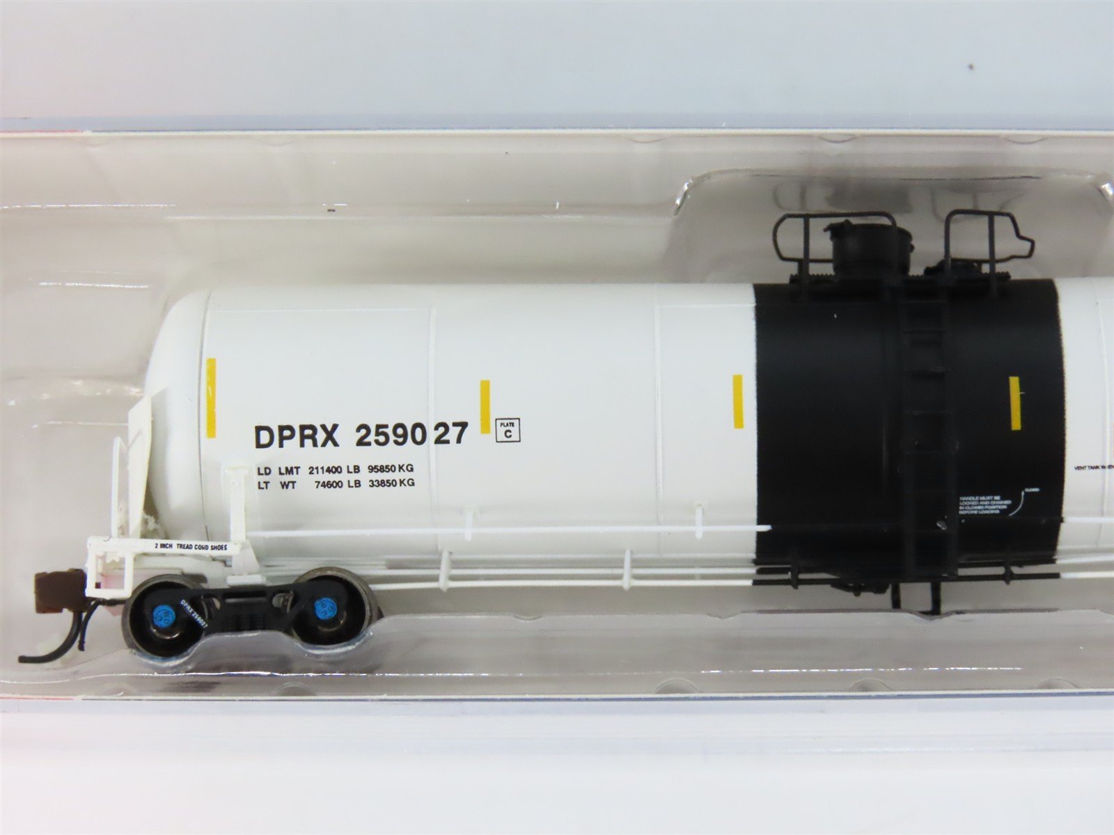 N Scale BLMA Models 20025 DPRX TrinityRail 31K Crude Oil Tank Car #259027