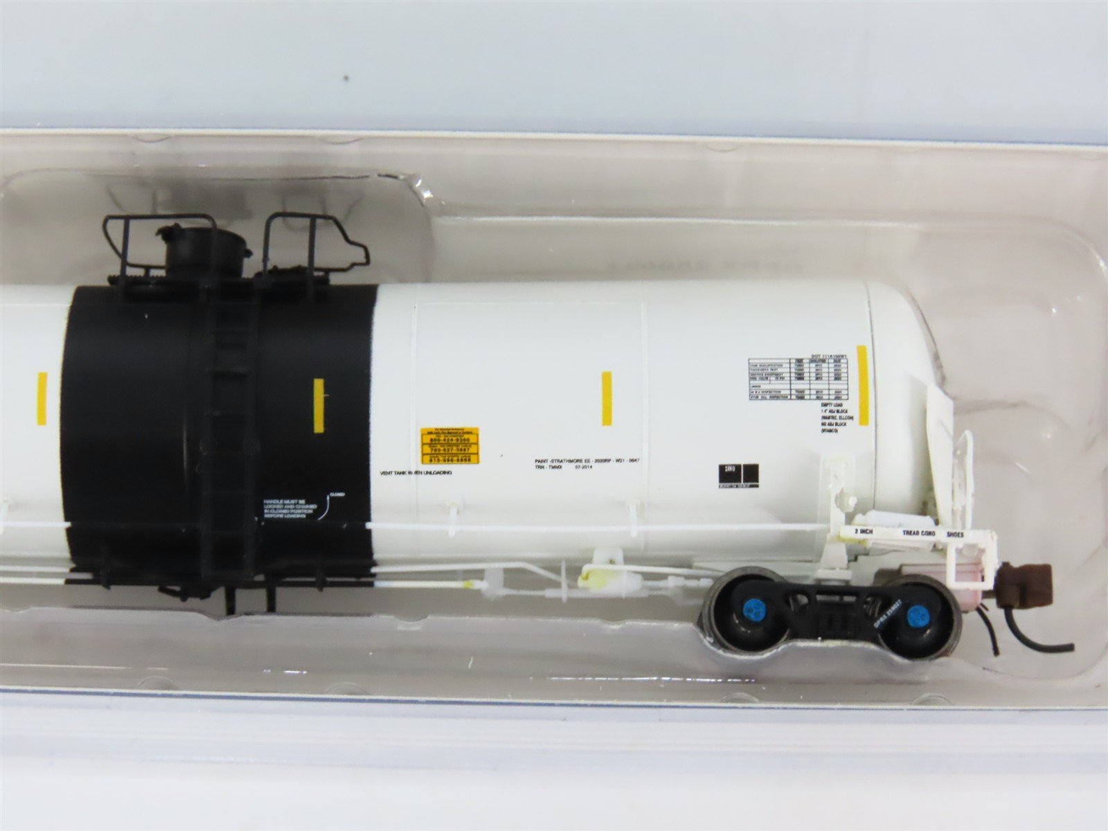 N Scale BLMA Models 20025 DPRX TrinityRail 31K Crude Oil Tank Car #259027