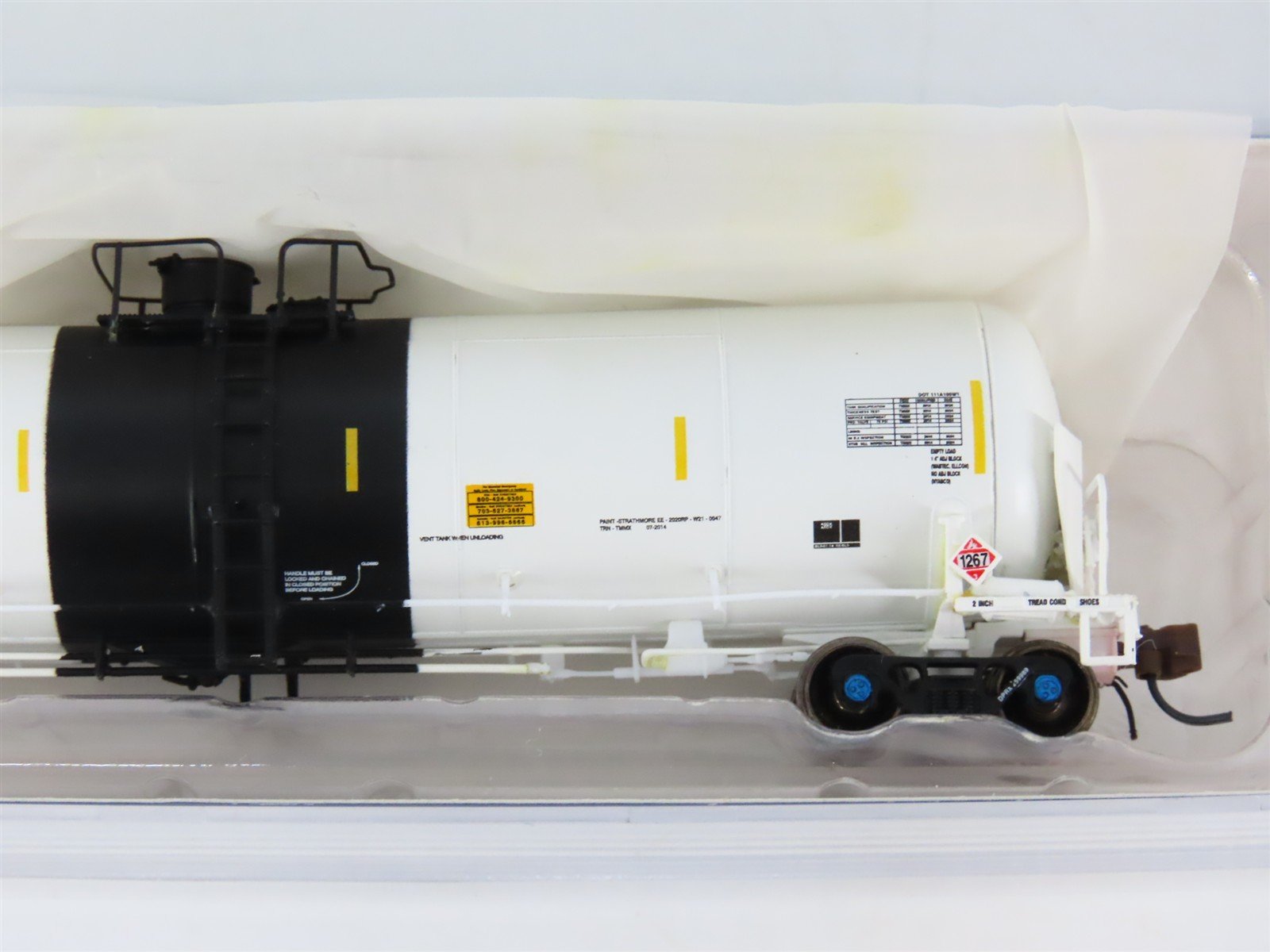 N Scale BLMA Models 20048 DPRX TrinityRail 31K Crude Oil Tank Car #259989