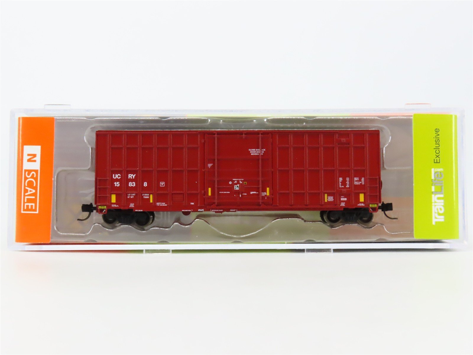 N Scale ExactRail TrainLife EN-50713-2 UCRY Utah Central Box Car #15838
