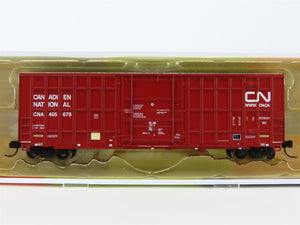 N Scale ExactRail Trainlife EN-50702-5 CNA Canadian National Box Car #405679
