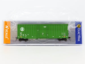 N Scale ExactRail EN-51004-4 IBT International Bridge & Terminal Box Car #19214