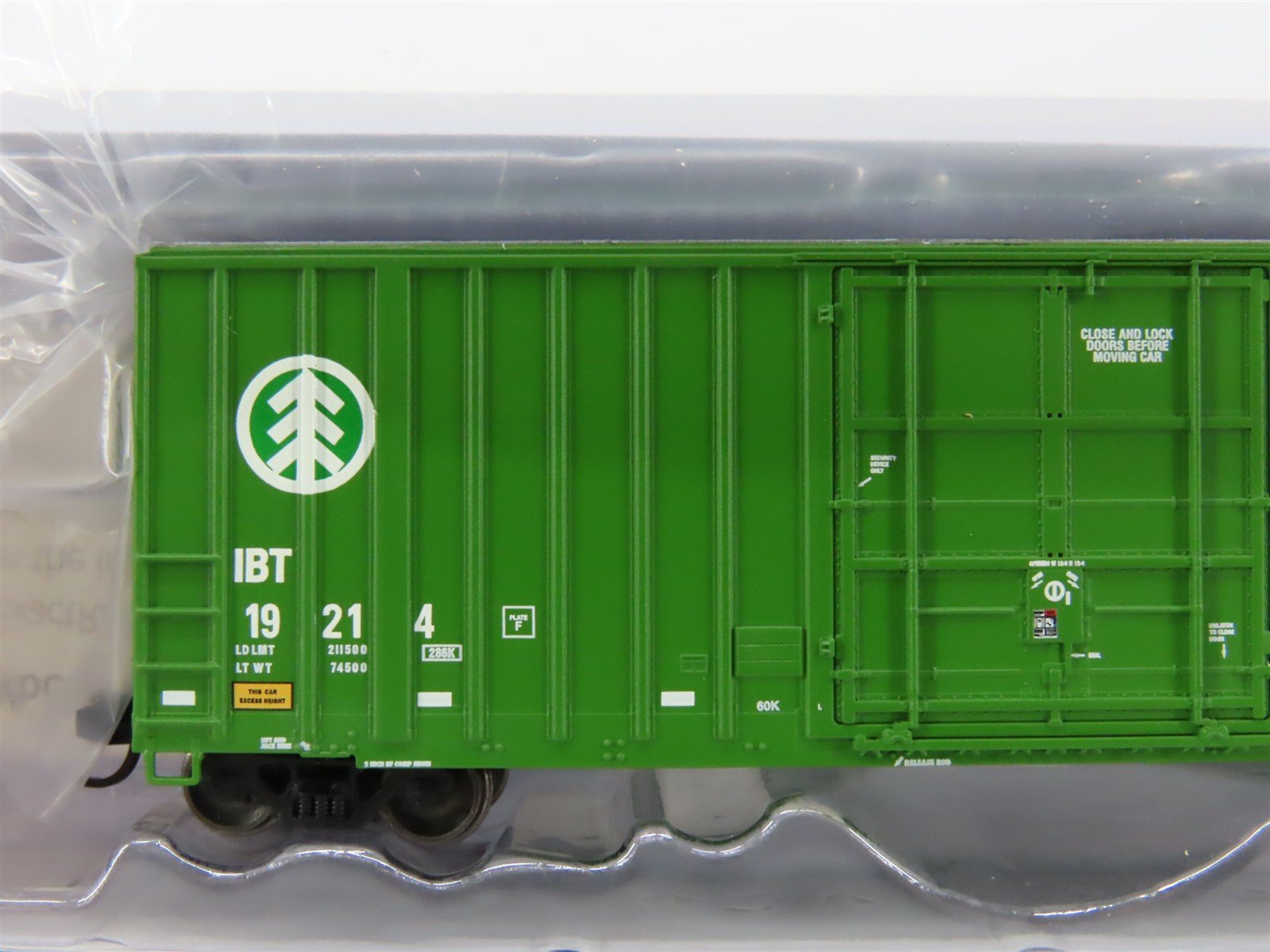 N Scale ExactRail EN-51004-4 IBT International Bridge & Terminal Box Car #19214