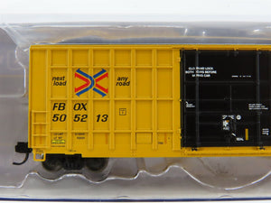 N Scale ExactRail EN-50709-1 FBOX TTX Trinity 6275 Box Car #505213
