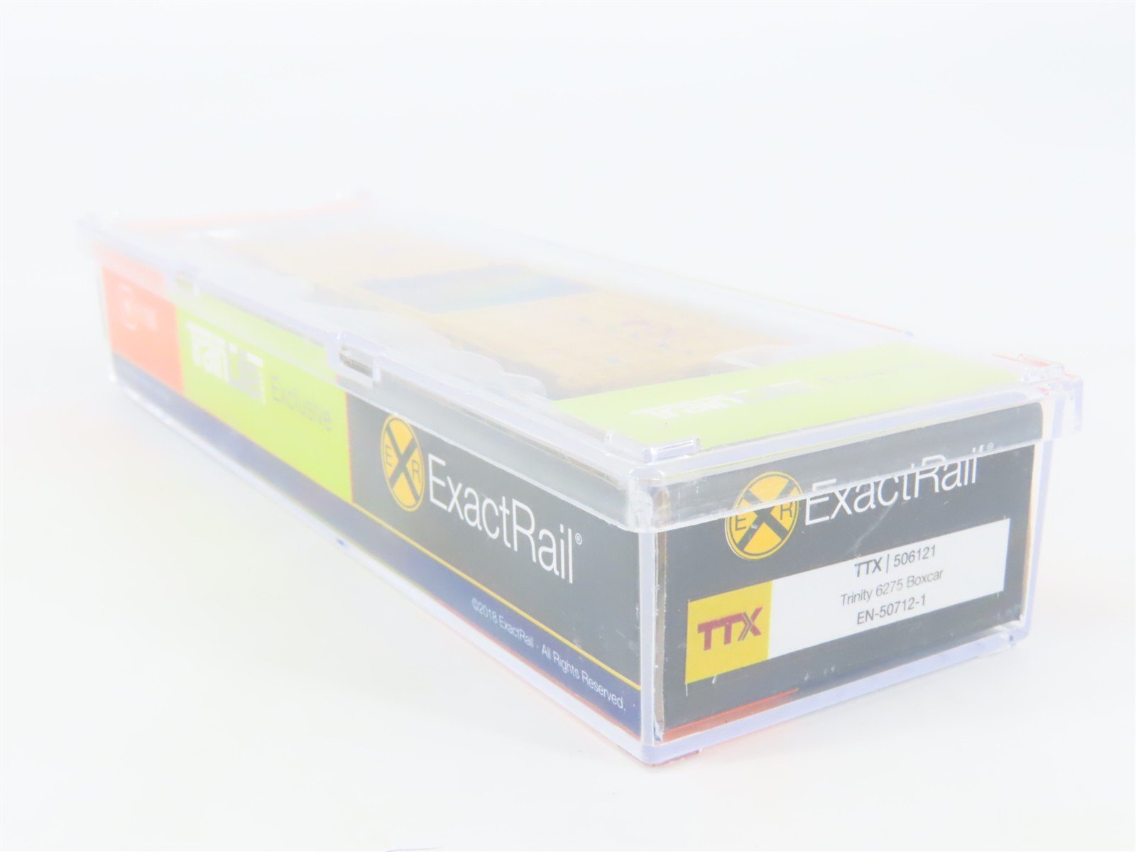 N Scale ExactRail TrainLife EN-50712-1 FBOX TTX Trinity 6275 Box Car #506121