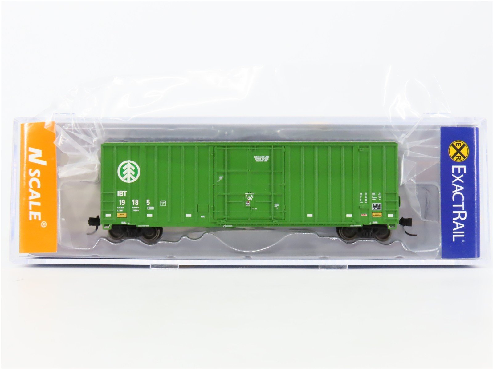 N Scale ExactRail EN-51004-1 IBT International Bridge & Terminal Box Car #19185