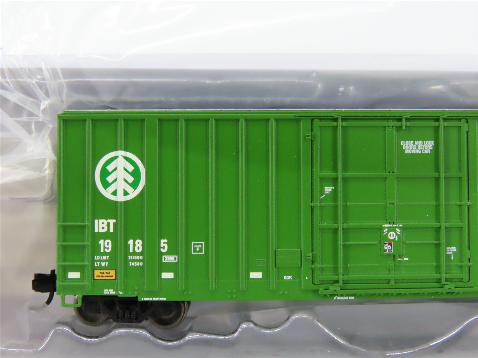 N Scale ExactRail EN-51004-1 IBT International Bridge & Terminal Box Car #19185