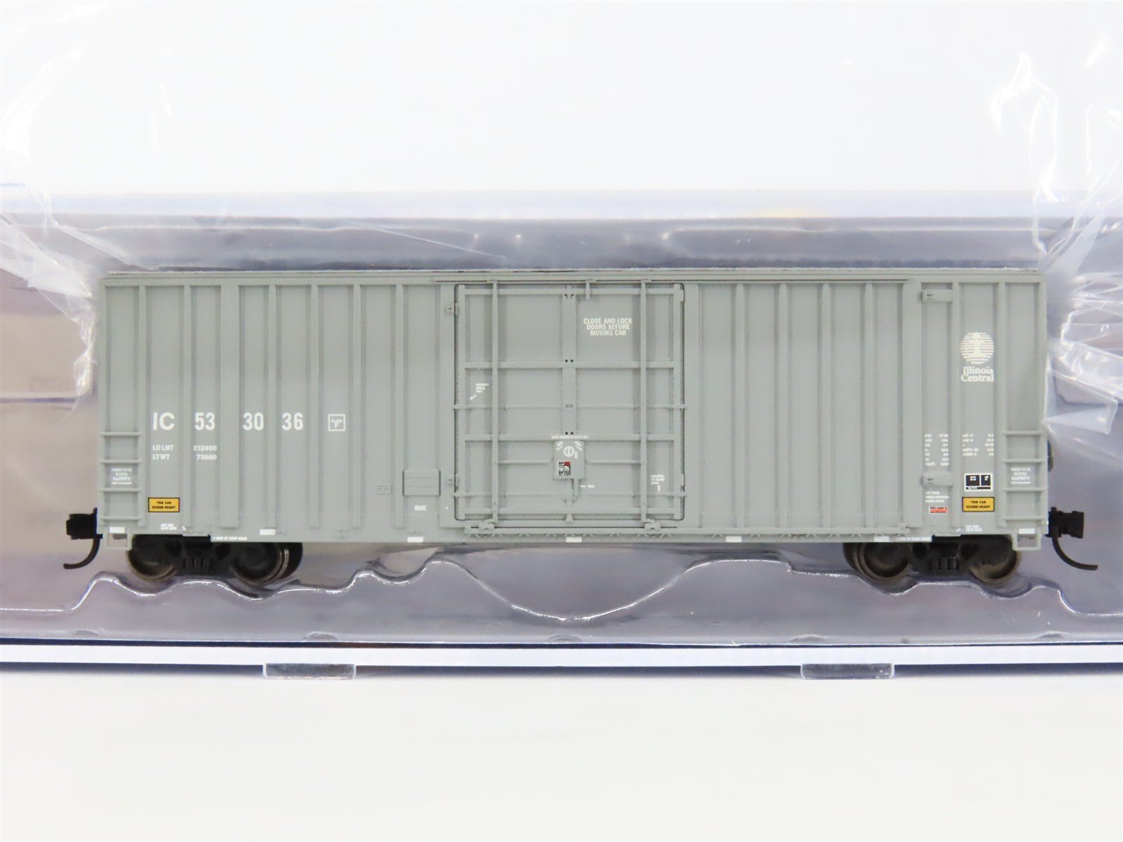 N Scale ExactRail EN-51003-4 IC Illinois Central Hy-Cube Box Car #533036