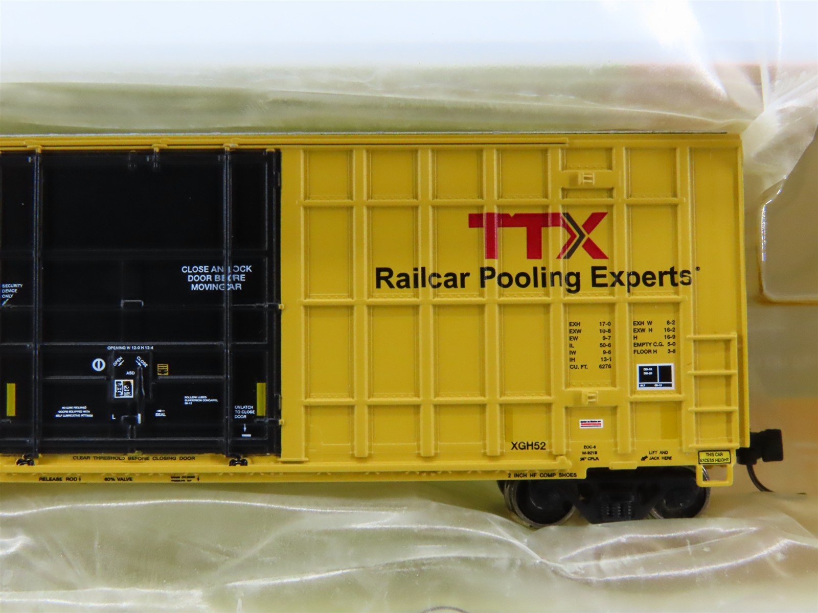 N Scale ExactRail TrainLife EN-50712-11 FBOX TTX Trinity 6275 Box Car #506367