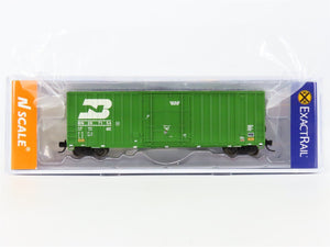N Scale ExactRail EN-51001-4 BN Burlington Northern Hy-Cube Box Car #287154