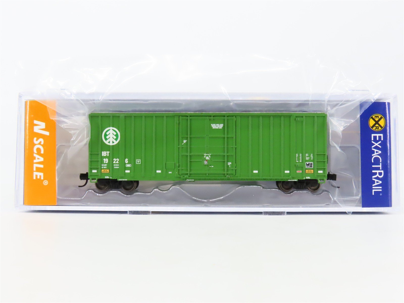 N Scale ExactRail EN-51004-5 IBT International Bridge & Terminal Box Car #19226