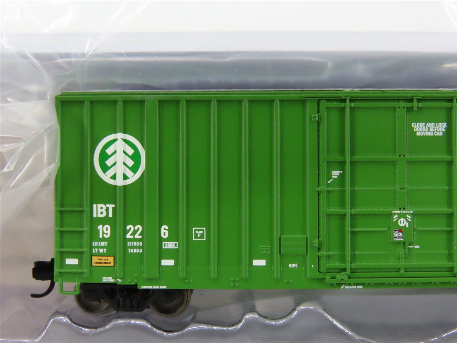 N Scale ExactRail EN-51004-5 IBT International Bridge & Terminal Box Car #19226