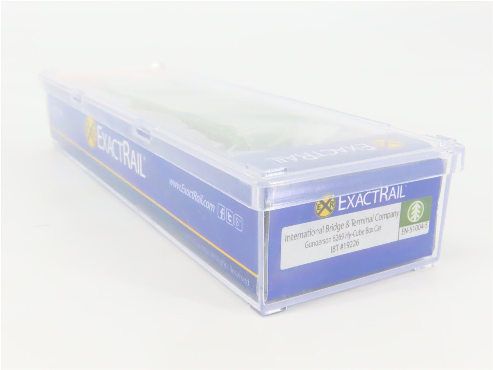 N Scale ExactRail EN-51004-5 IBT International Bridge & Terminal Box Car #19226