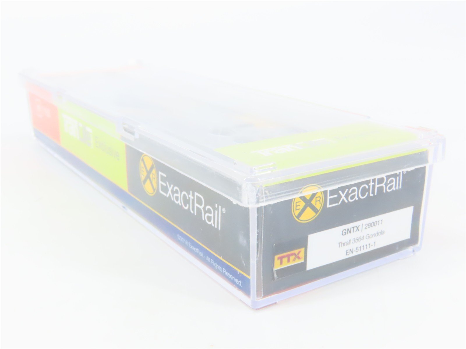 N Scale ExactRail TrainLife EN-51111-1 GNTX TTX Railgon Gondola #290011