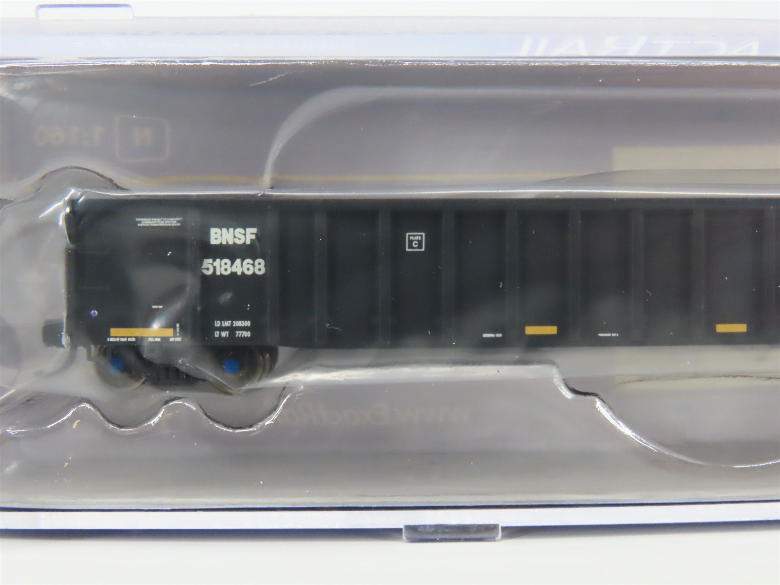N Scale ExactRail EN-51100-9 BNSF Railway Trinity 3564 Gondola #518468