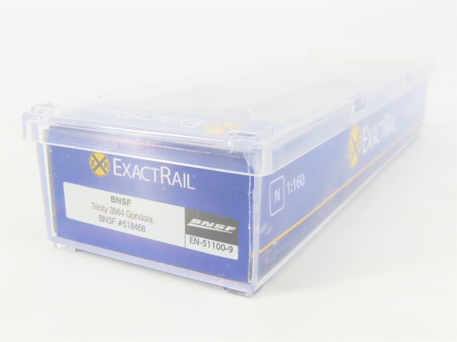 N Scale ExactRail EN-51100-9 BNSF Railway Trinity 3564 Gondola #518468
