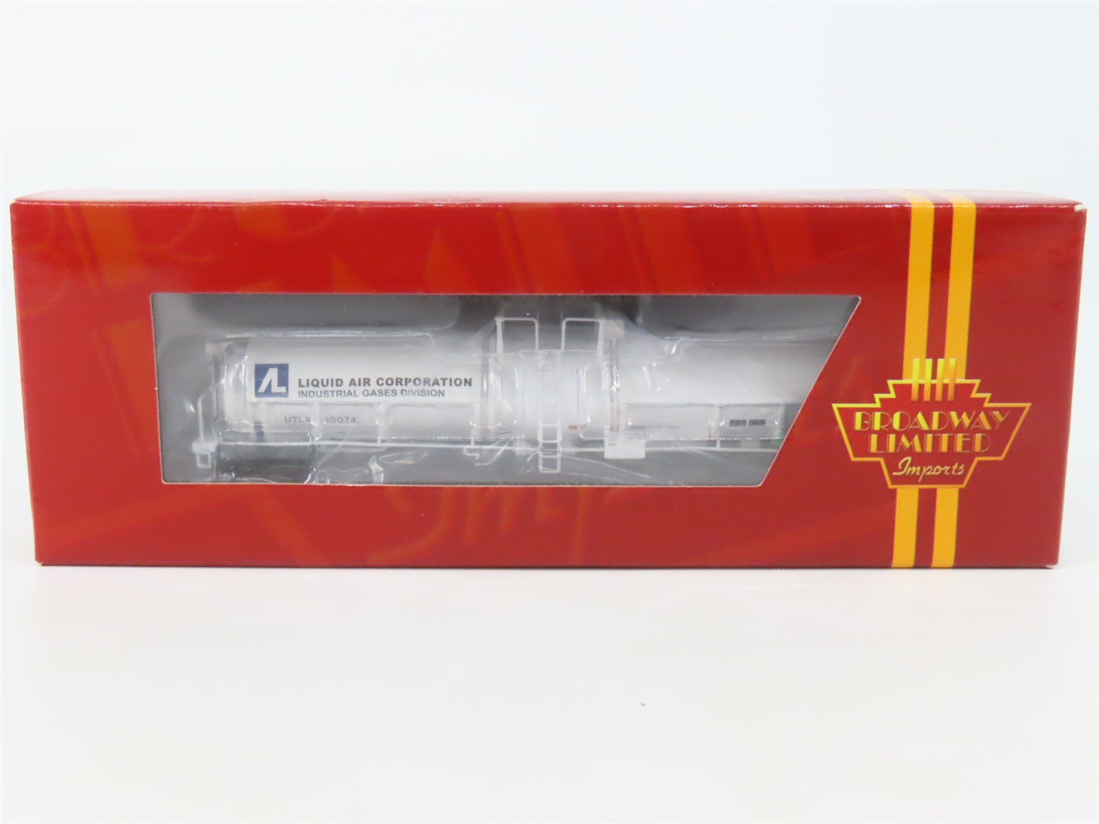 N Broadway Ltd Imports BLI 3732 UTLX Liquid Air Corp. Cryogenic Tank Car #80074