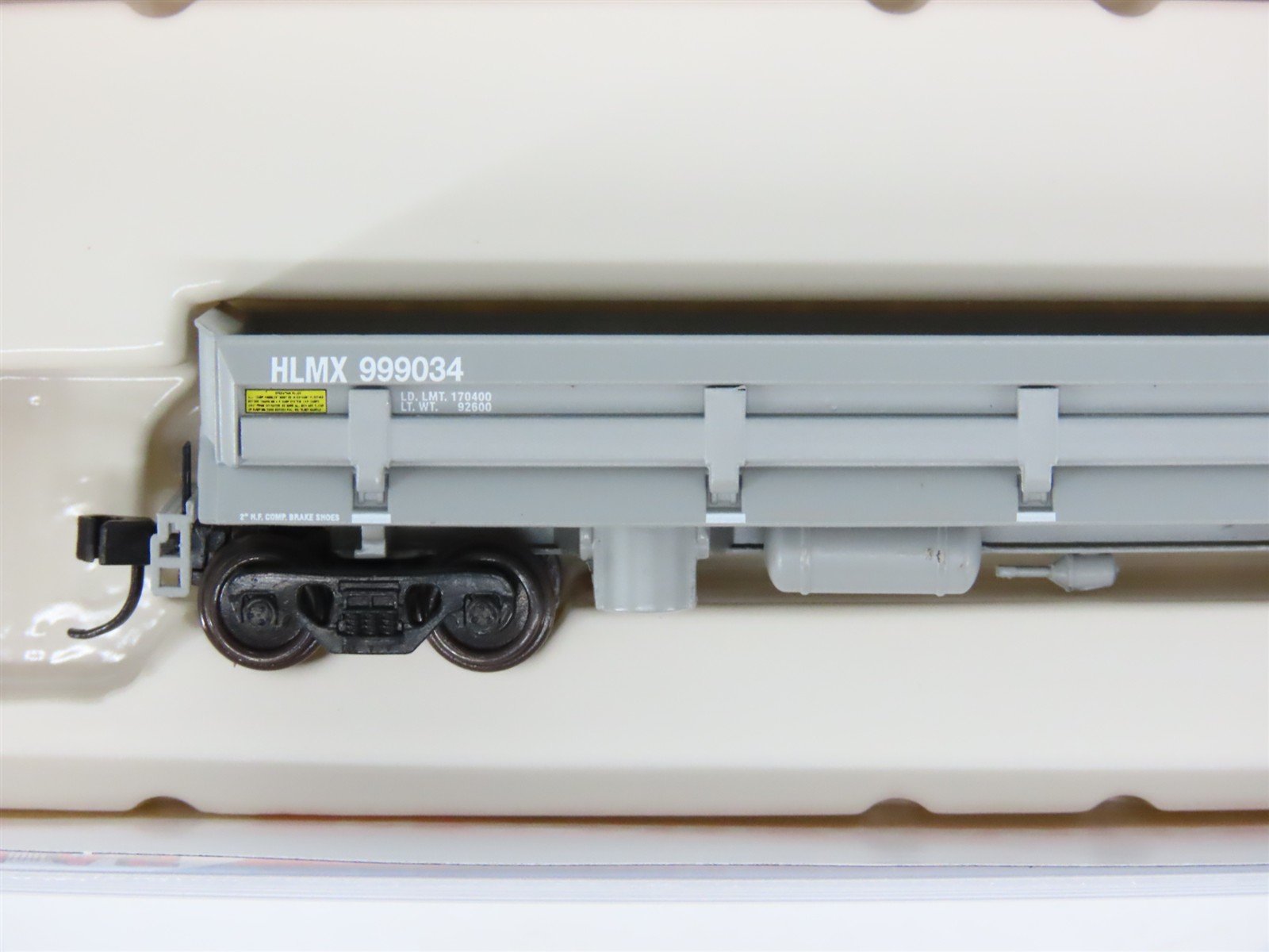 N Scale Atlas Master Line 50004568 HLMX Helm Leasing DIFCO Dump Car #999034