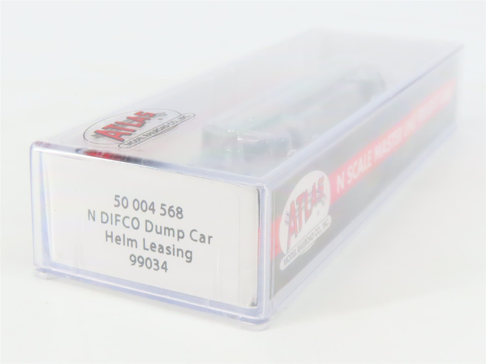 N Scale Atlas Master Line 50004568 HLMX Helm Leasing DIFCO Dump Car #999034