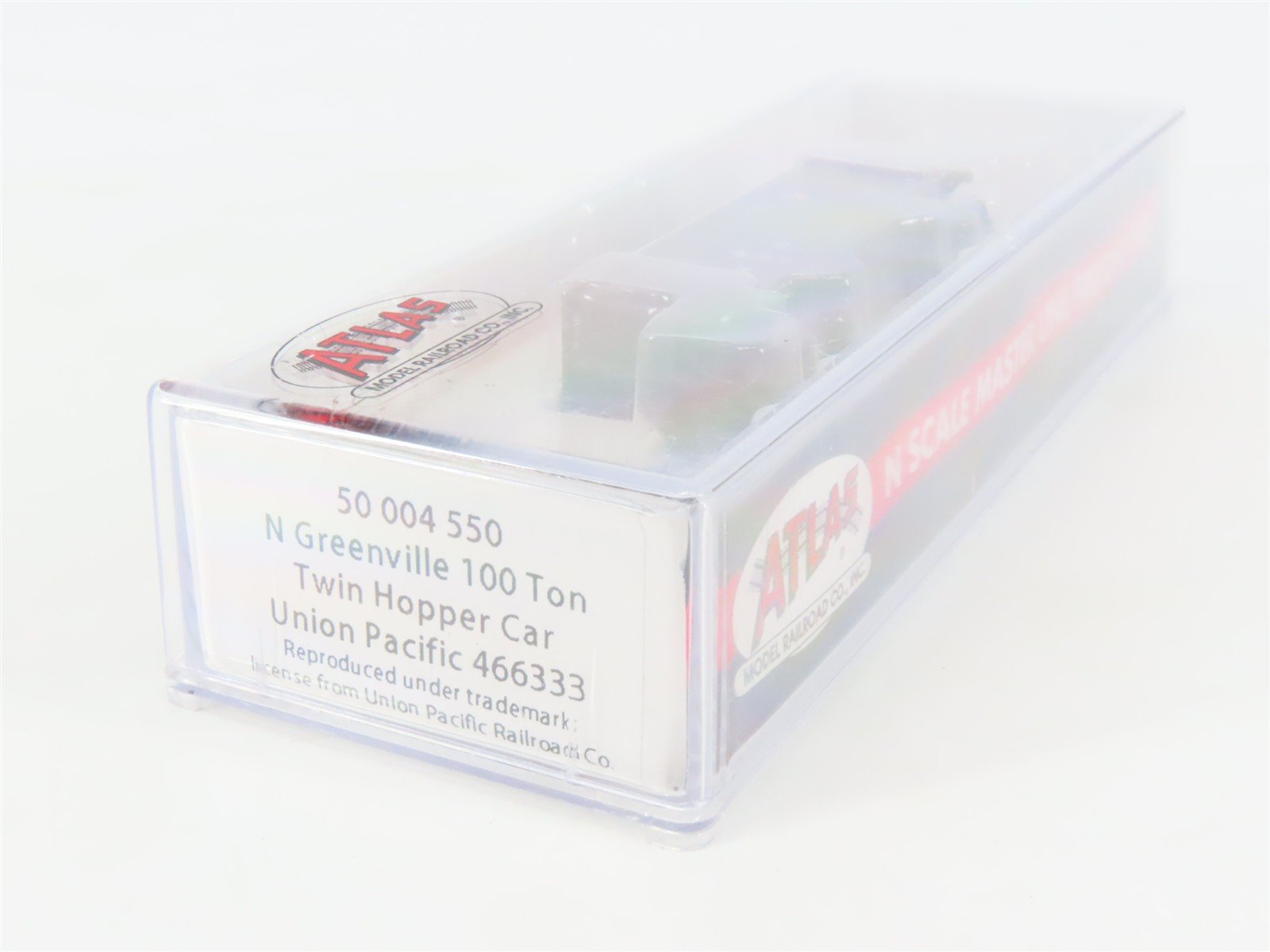 N Scale Atlas Master Line 50004550 SP Union Pacific 2-Bay Open Hopper #466333