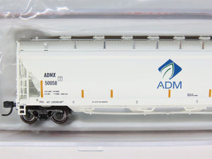 N Atlas Master Line 50002692 ADMX ADM (Leaf Logo) 4-Bay Covered Hopper #50058