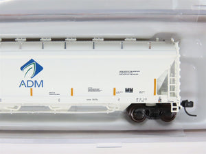 N Atlas Master Line 50002692 ADMX ADM (Leaf Logo) 4-Bay Covered Hopper #50058