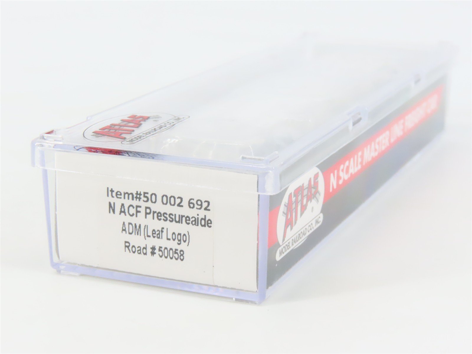 N Atlas Master Line 50002692 ADMX ADM (Leaf Logo) 4-Bay Covered Hopper #50058