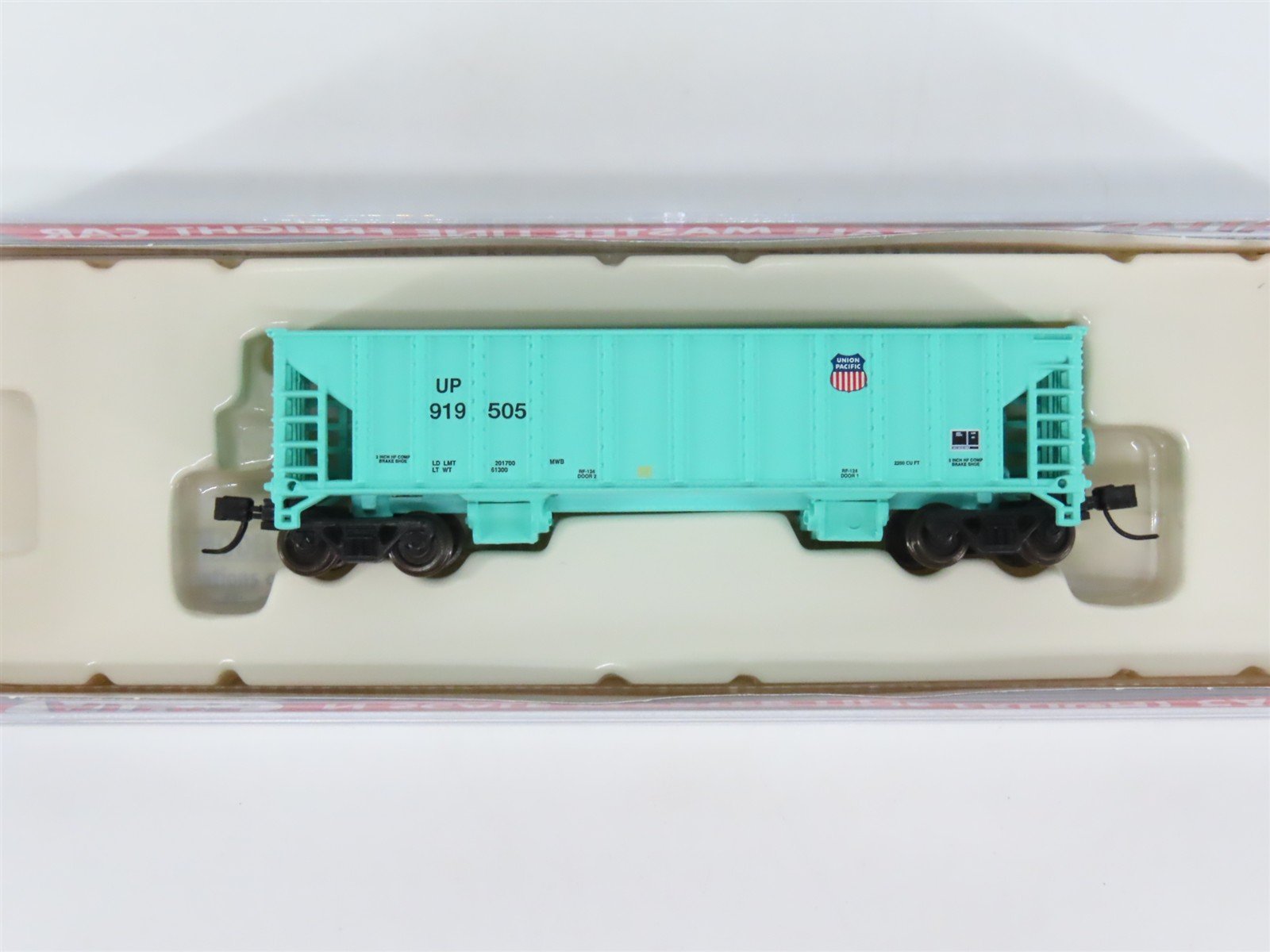 N Scale Atlas Master Line 50004850 UP Union Pacific 41' Ballast Hopper #919505