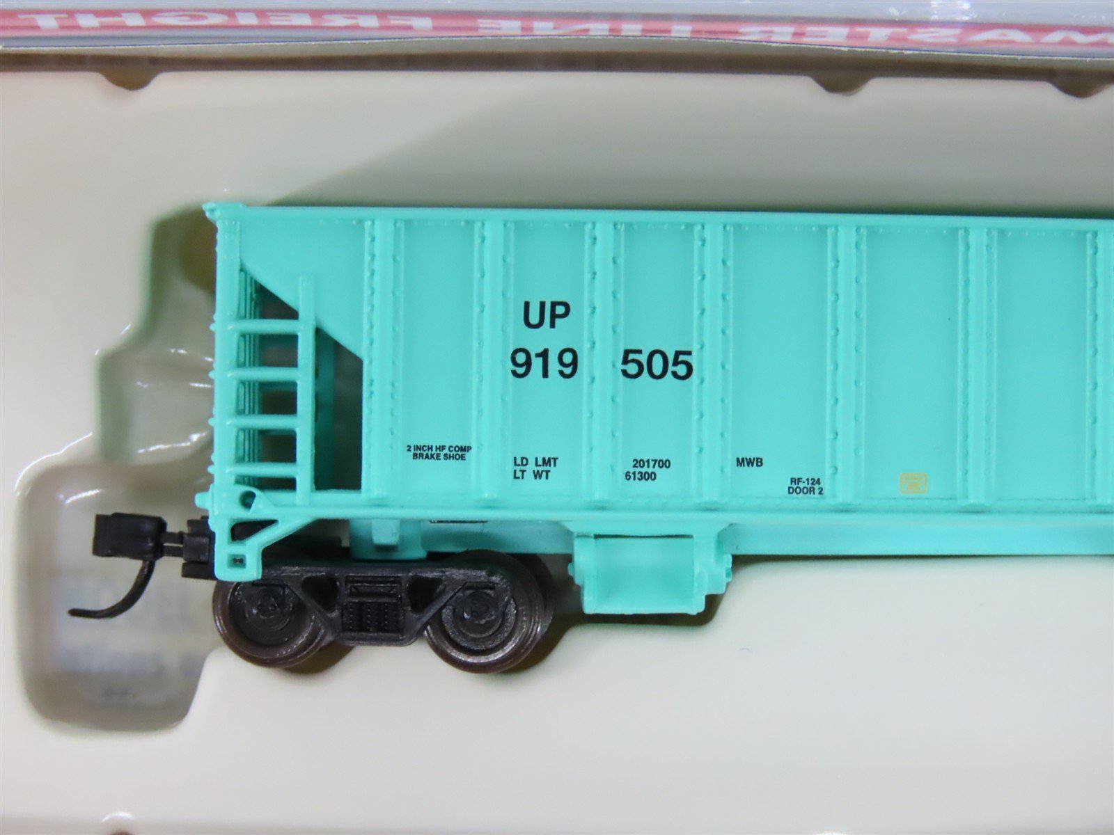 N Scale Atlas Master Line 50004850 UP Union Pacific 41' Ballast Hopper #919505