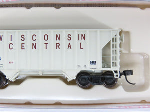 N Scale Atlas Master Line 50004607 WC Wisconsin Central 2-Bay Open Hopper #34024
