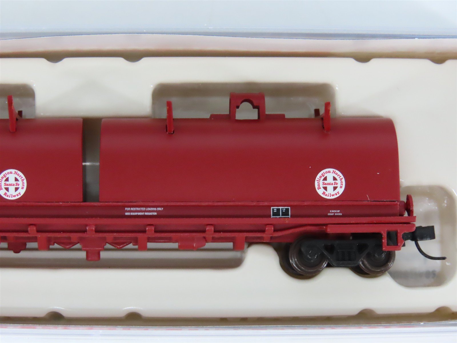 N Scale Atlas Master Line 50004640 BNSF Railway Cushion Coil Car #527231
