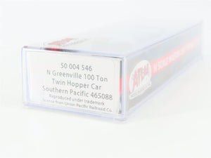 N Scale Atlas Master Line 50004546 SP Southern Pacific 2-Bay Open Hopper #465088