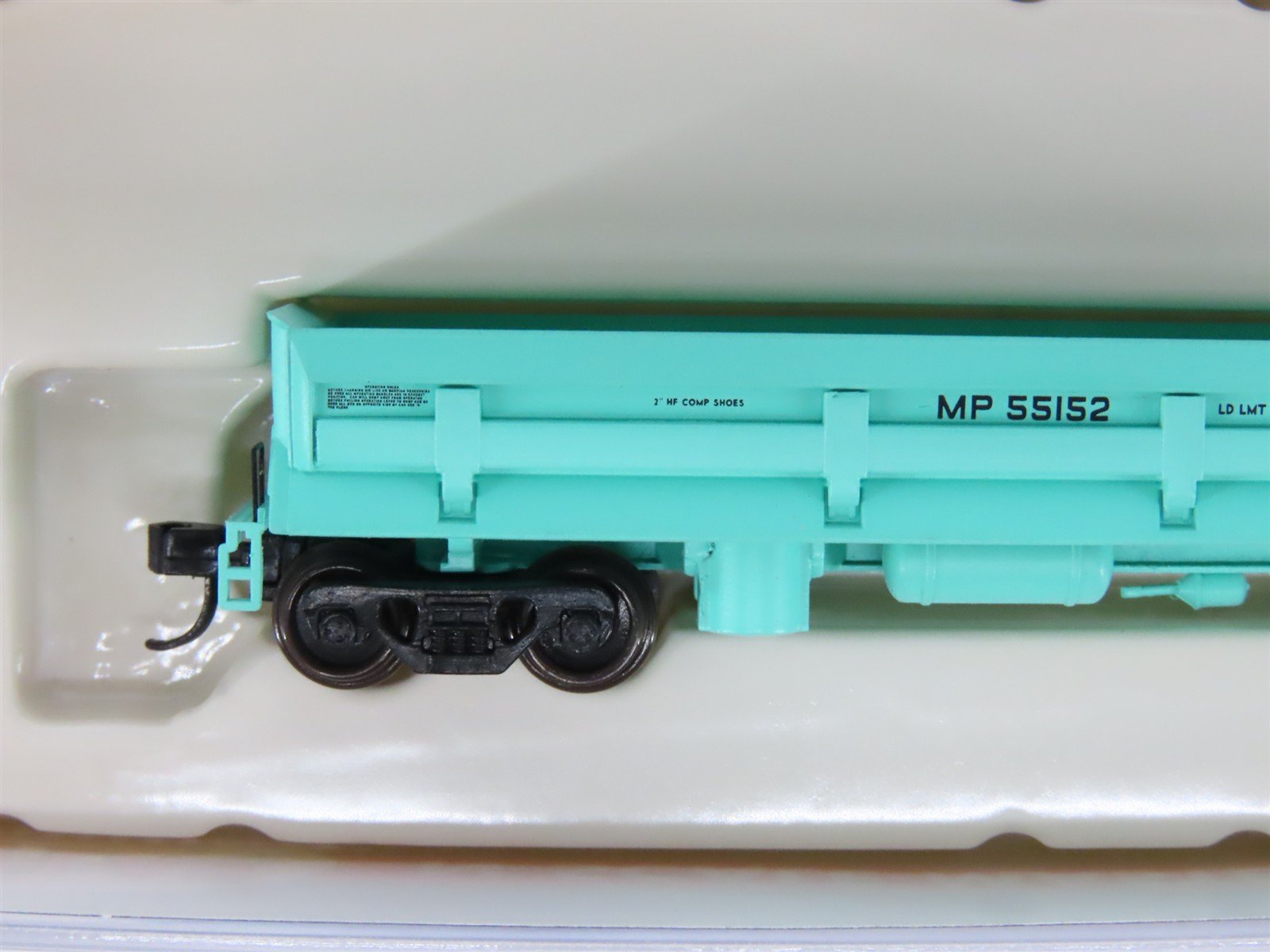 N Scale Atlas Master Line 50004586 MP Missouri Pacific DIFCO Dump Car #55152