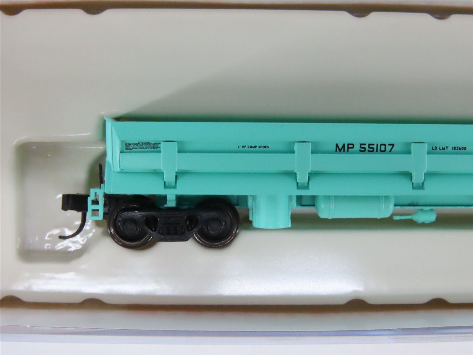 N Scale Atlas Master Line 50004584 MP Missouri Pacific DIFCO Dump Car #55107