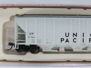 N Scale Atlas Master Line 50004604 UP Union Pacific 3-Bay Covered Hopper #21746