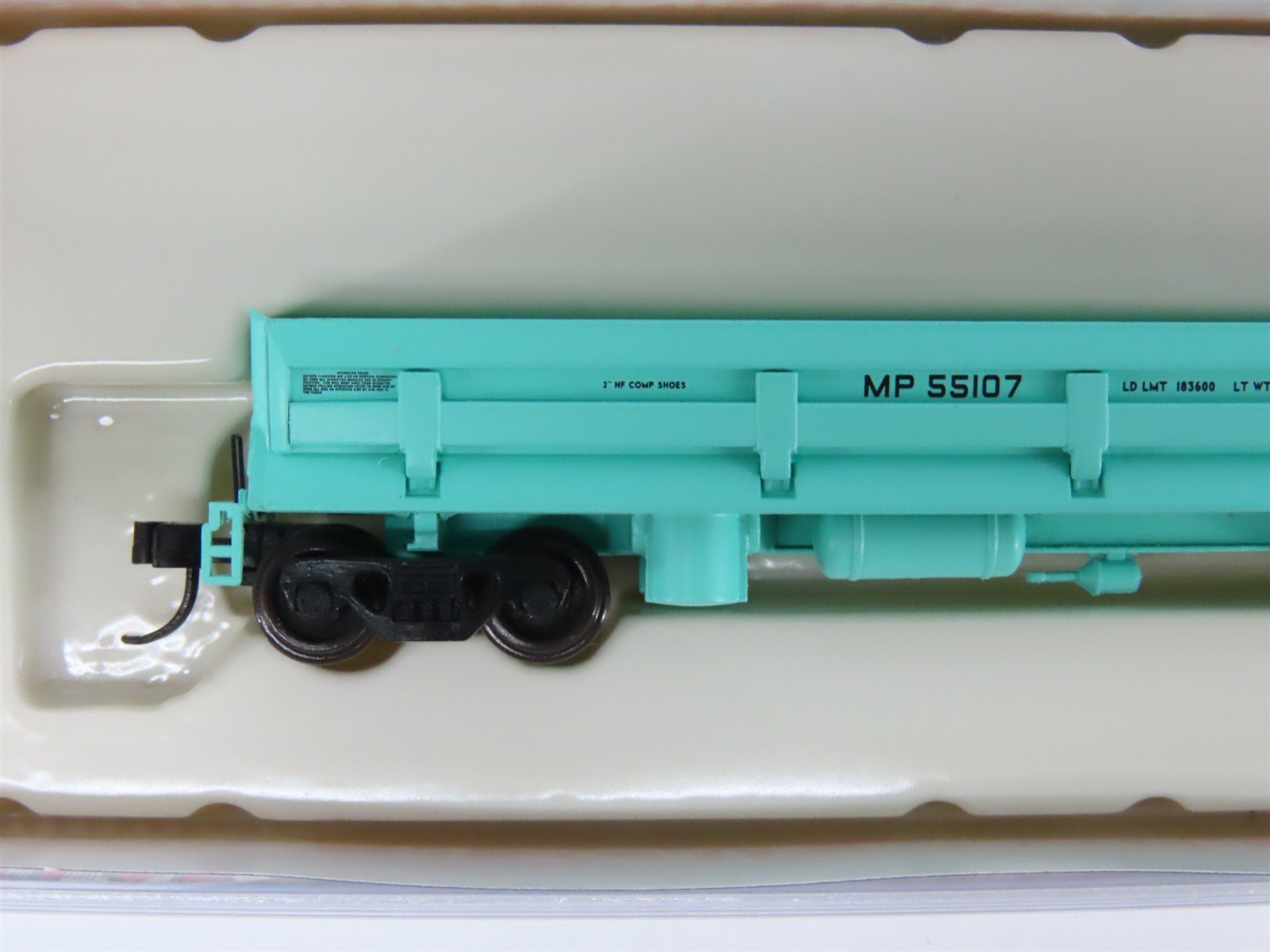 N Scale Atlas Master Line 50004584 MP Missouri Pacific DIFCO Dump Car #55107