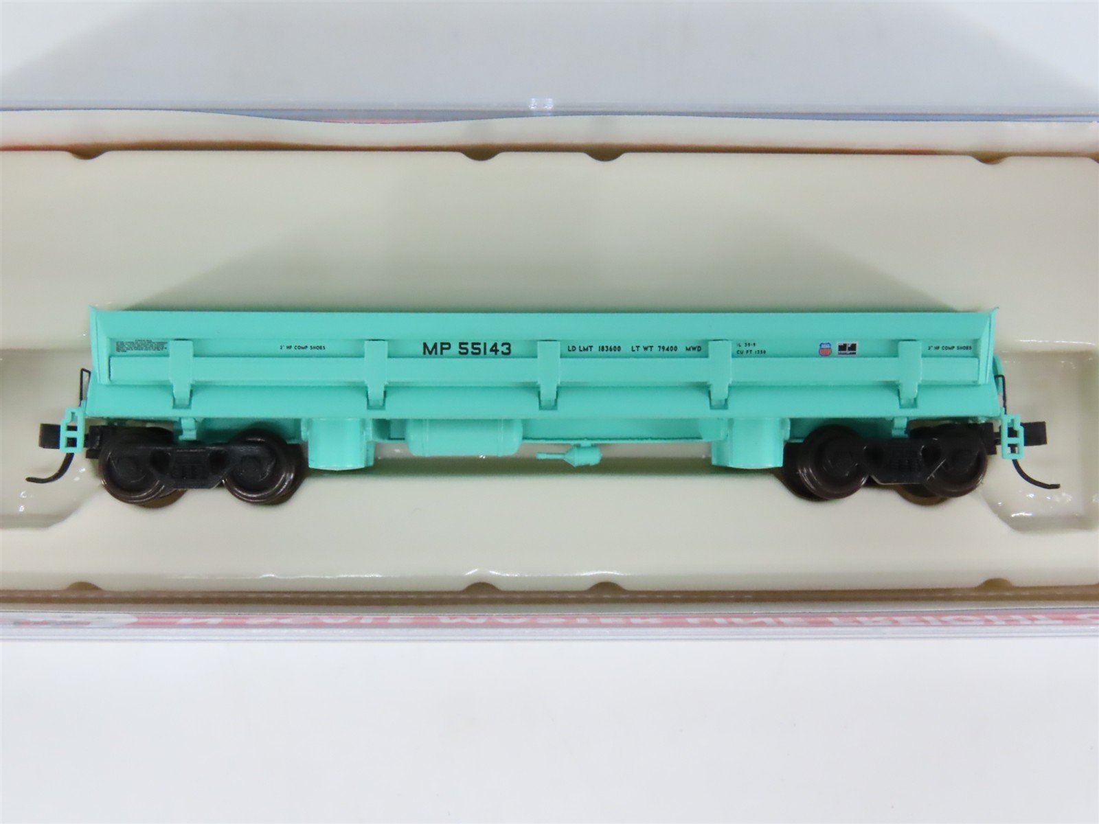 N Scale Atlas Master Line 50004585 MP Missouri Pacific DIFCO Dump Car #55143