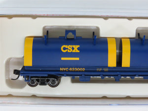 N Scale Atlas Master Line 50004646 CSXT (NYC) CSX Cushion Coil Car #623002