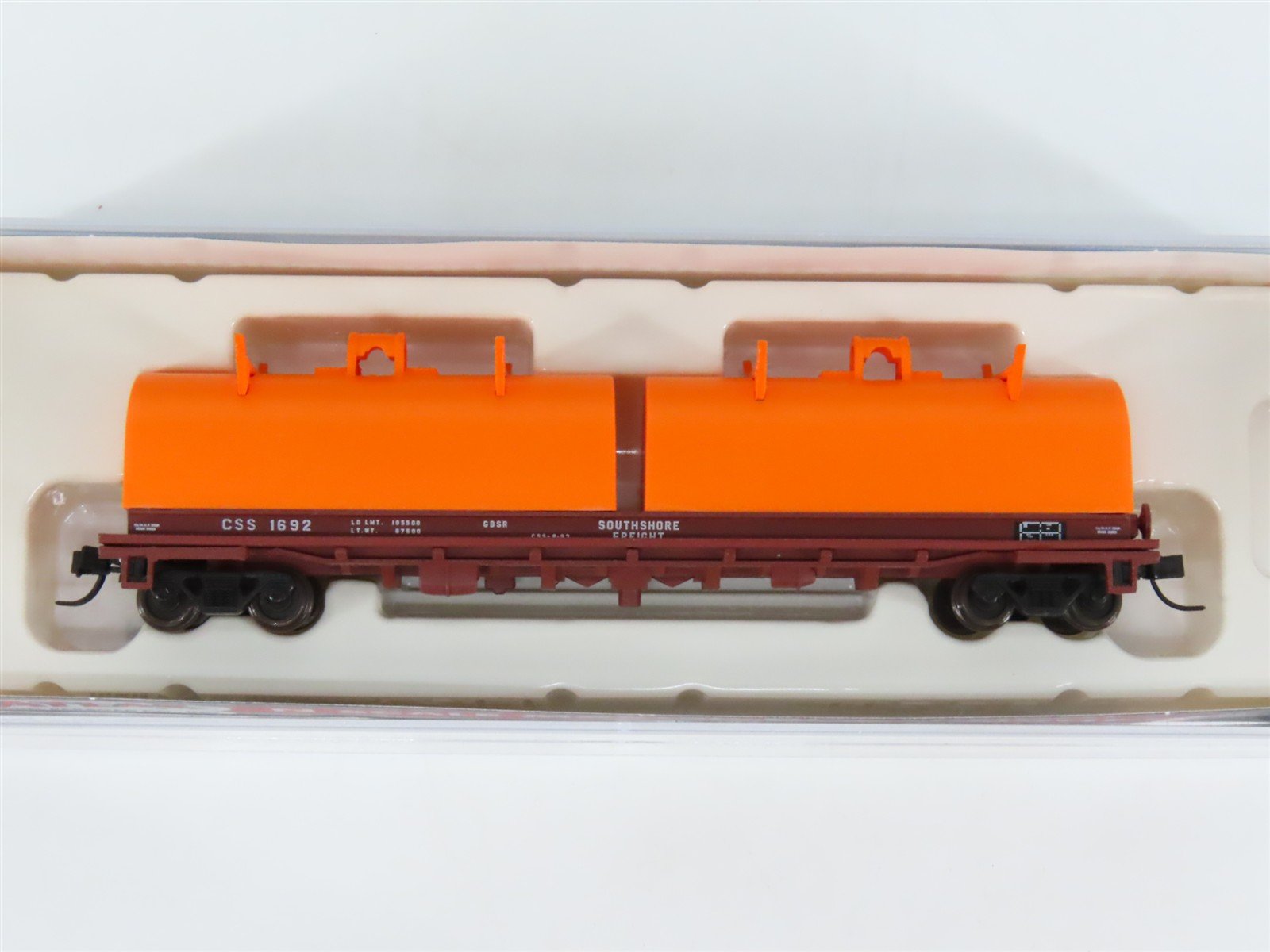 N Scale Atlas Master Line 50004649 CSS South Shore Freight Cushion Coil Car 1692