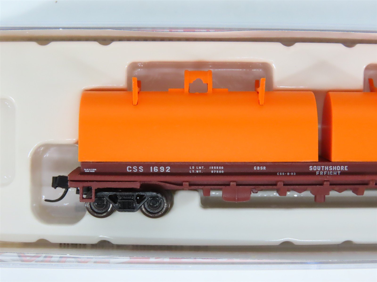 N Scale Atlas Master Line 50004649 CSS South Shore Freight Cushion Coil Car 1692
