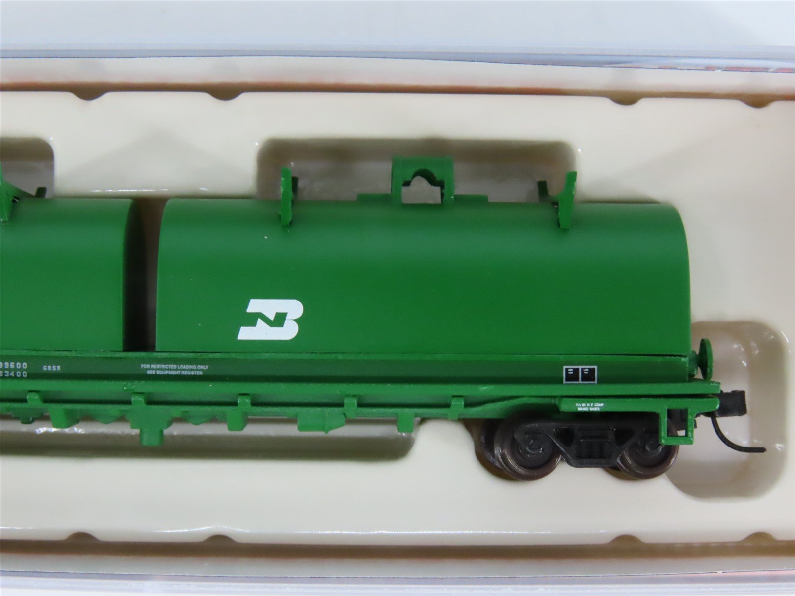 N Atlas Master Line 50004637 BN Burlington Northern Cushion Coil Car #576233