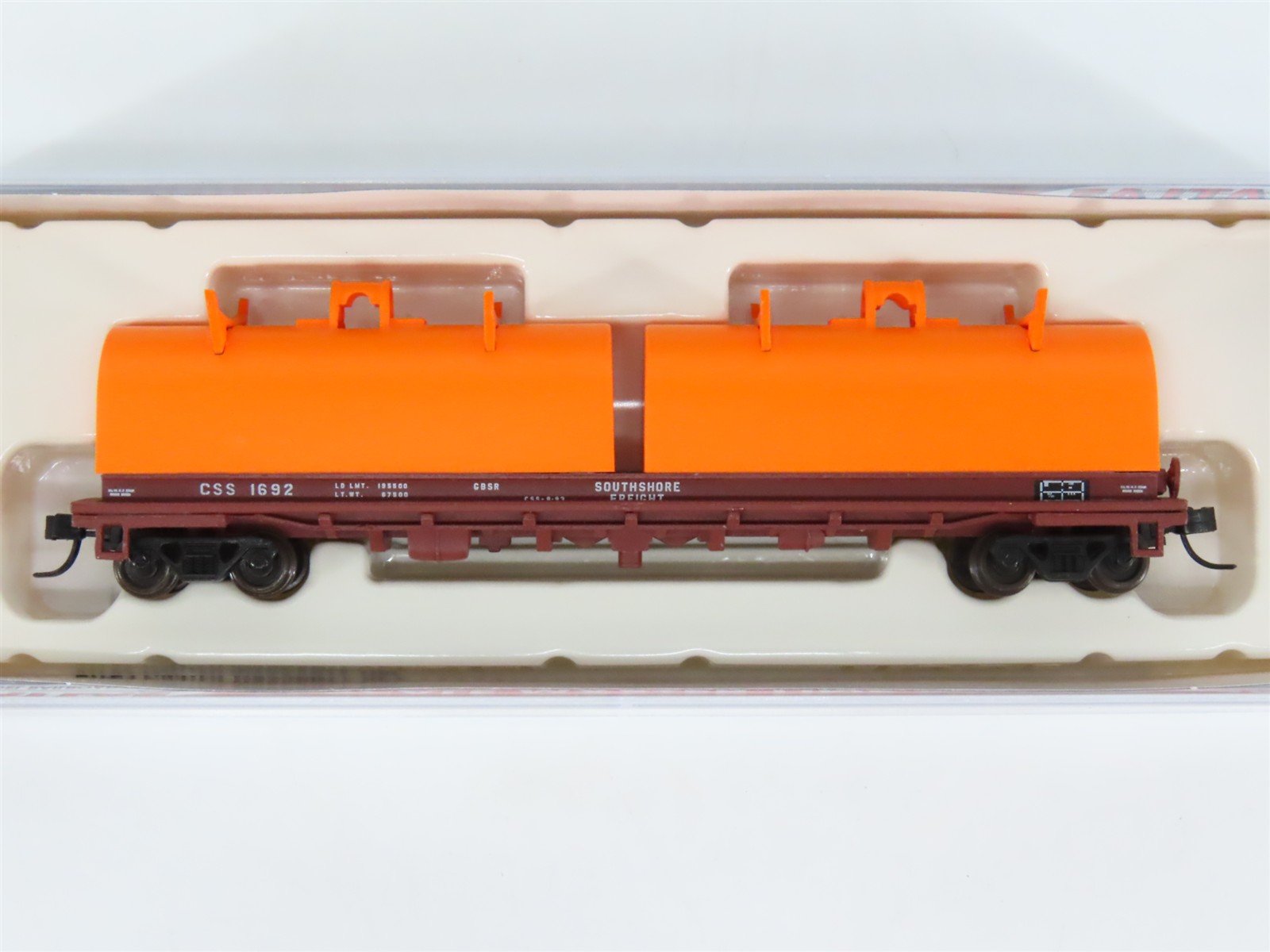 N Scale Atlas Master Line 50004649 CSS South Shore Freight Cushion Coil Car 1692