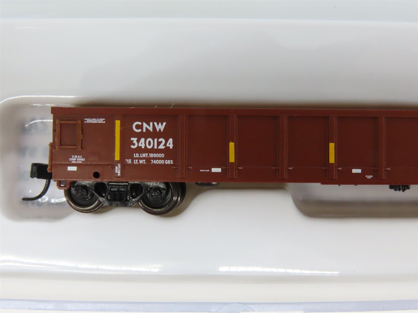 N Scale Atlas 50004687 CNW UP Union Pacific Evans 52' Gondola #340124