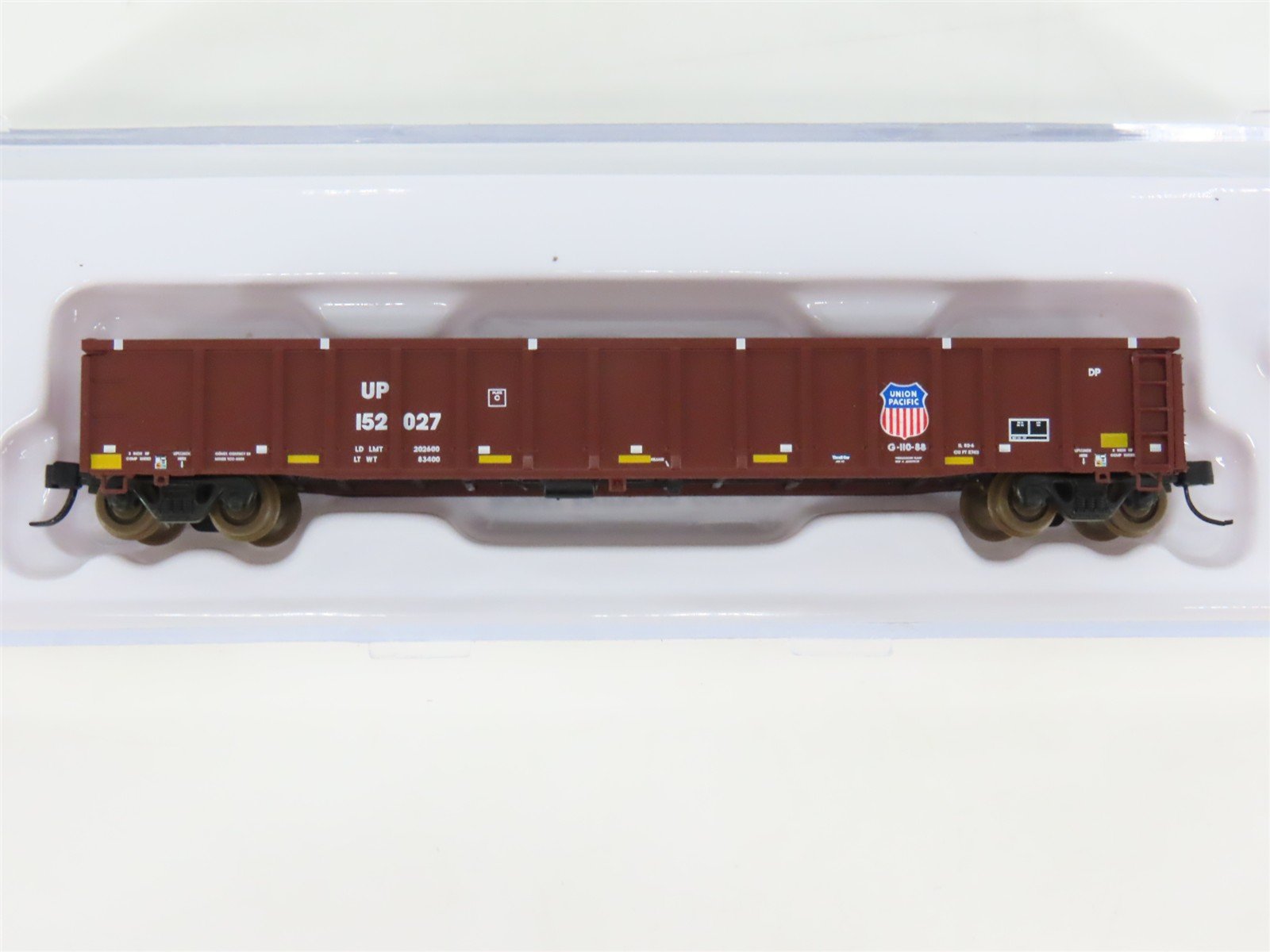 N Scale Atlas 50004270 UP Union Pacific Thrall 2743 Gondola #152027