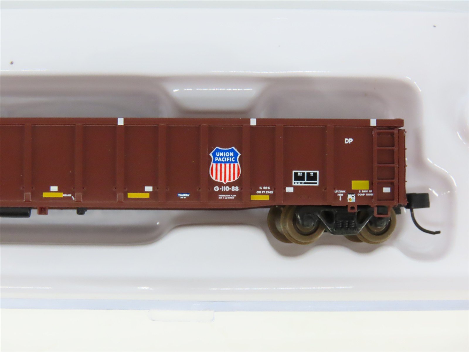 N Scale Atlas 50004270 UP Union Pacific Thrall 2743 Gondola #152027