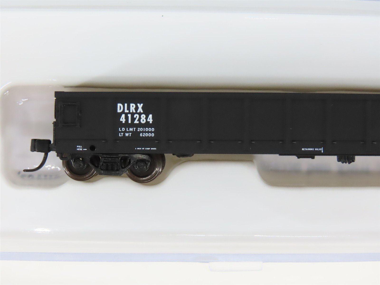 N Scale Atlas 50004680 DLRX GE Railcar Services Evans 52' Gondola #41284