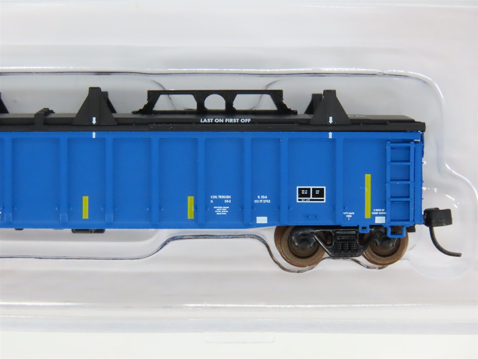 N Scale Atlas 50002221 URR Union Railroad Thrall 2743 Covered Gondola #600006
