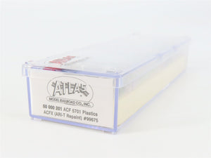 N Scale Atlas 50000201 ACFX ACF 5701 Plastics 4-Bay Covered Hopper #99675