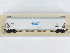 N Atlas 50000207 ACFX ACF 5701 Plastics Freeport 4-Bay Covered Hopper #99666